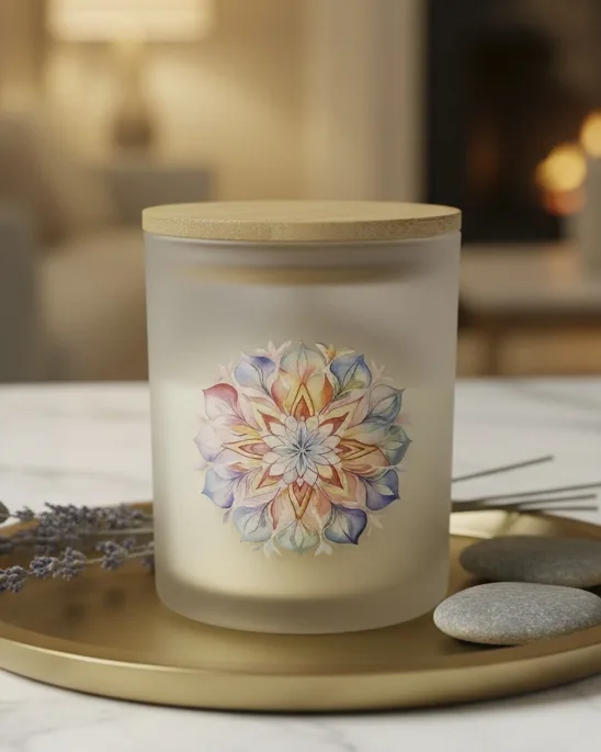 SIGNATURE Mandala Candle, 390ml