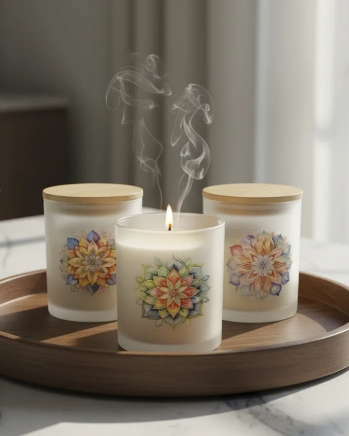 SIGNATURE Mandala Candle, 390ml