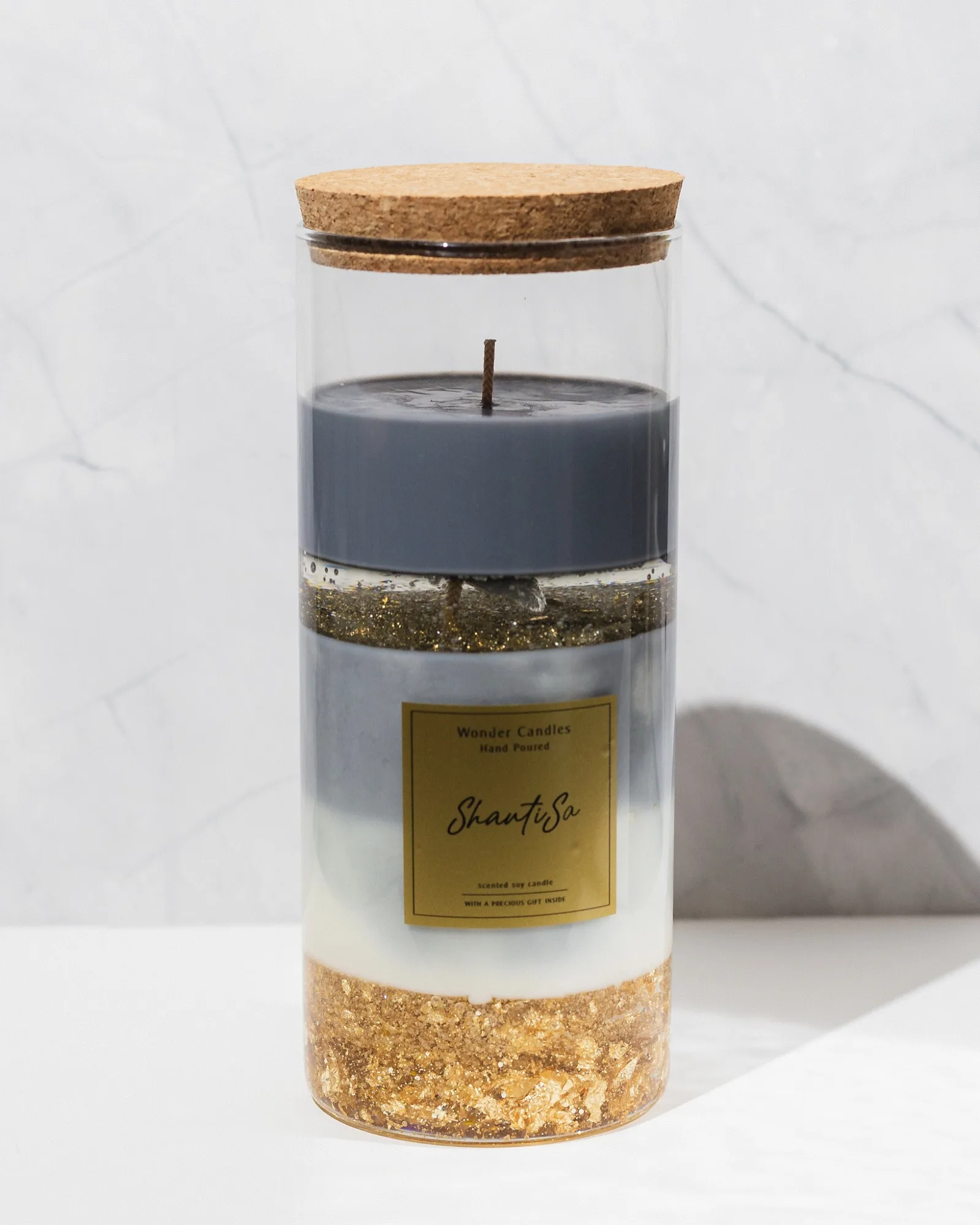 ShantiSa Tall Candle, 900ml