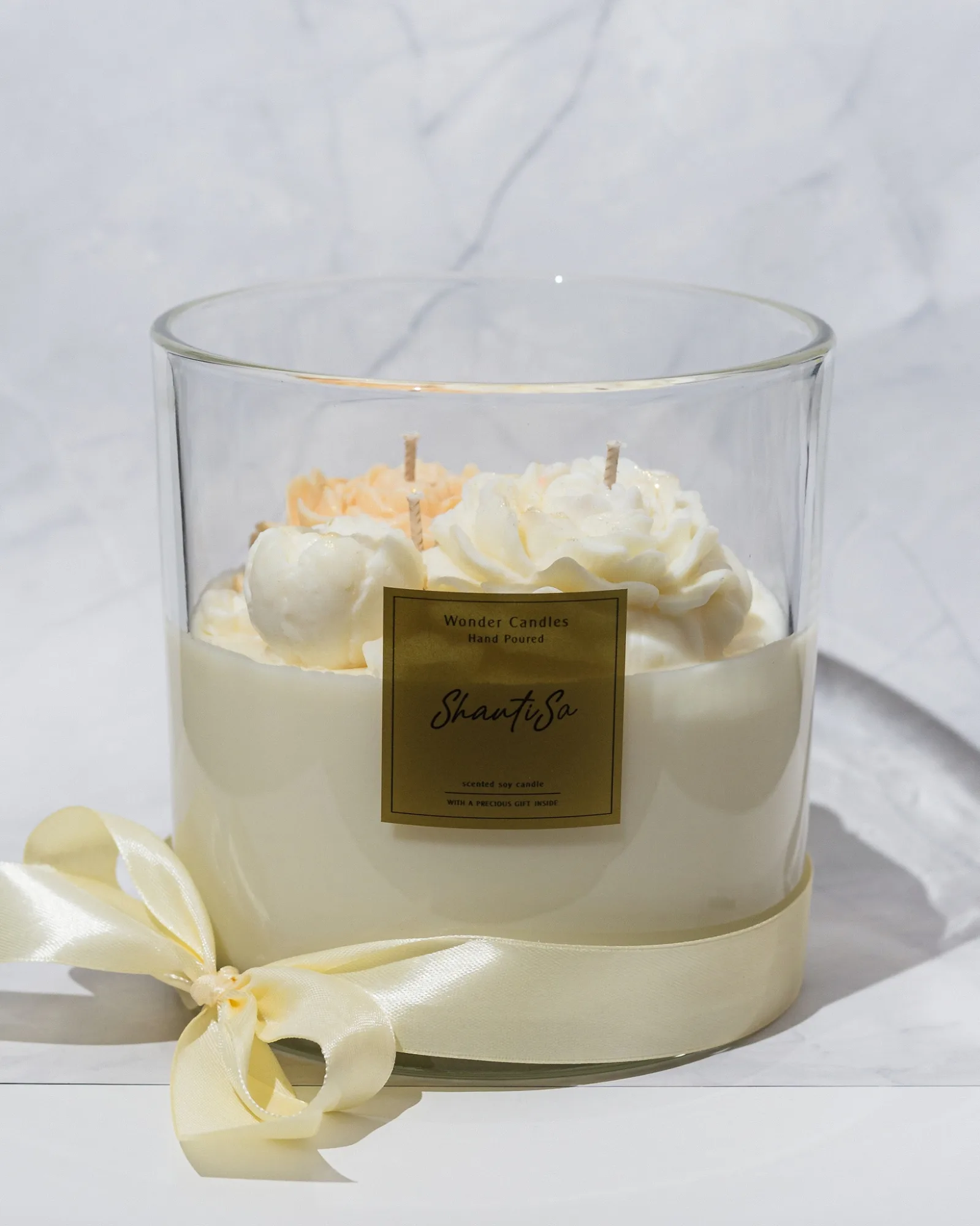 ShantiSa Floral Grande Candle, 1800ml