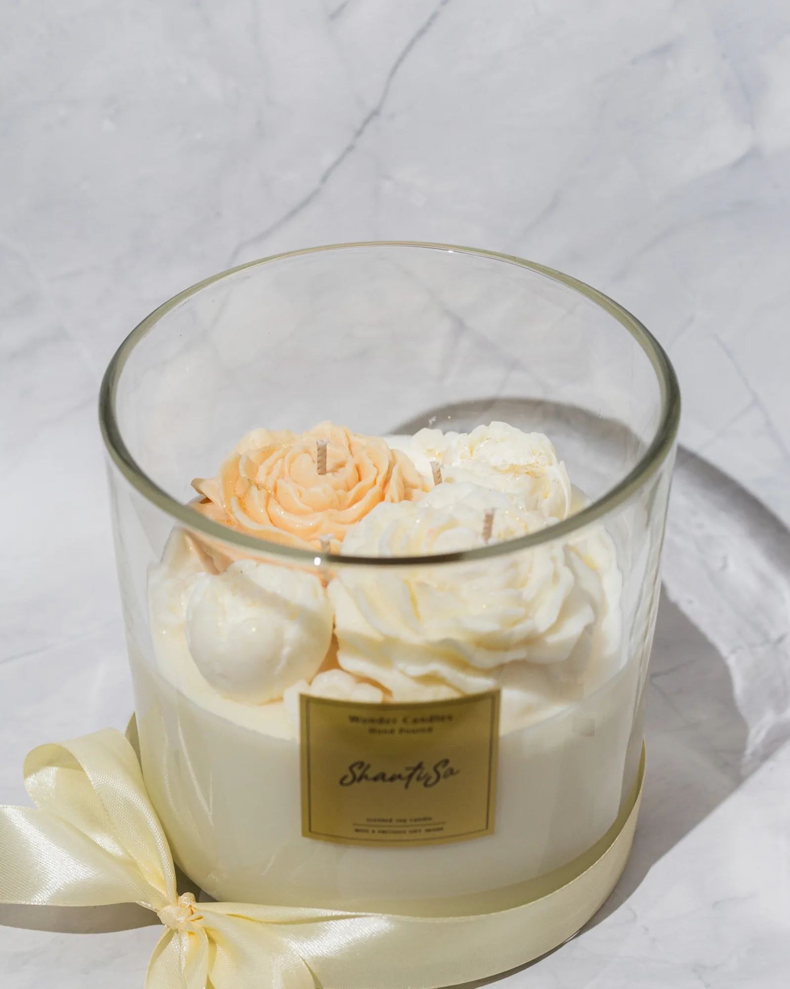 ShantiSa Floral Grande Candle, 1800ml