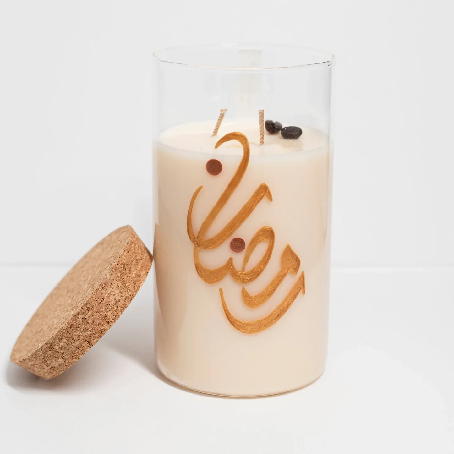 RAMADAN Candle in Tall Hand Painted Jar, 750ml