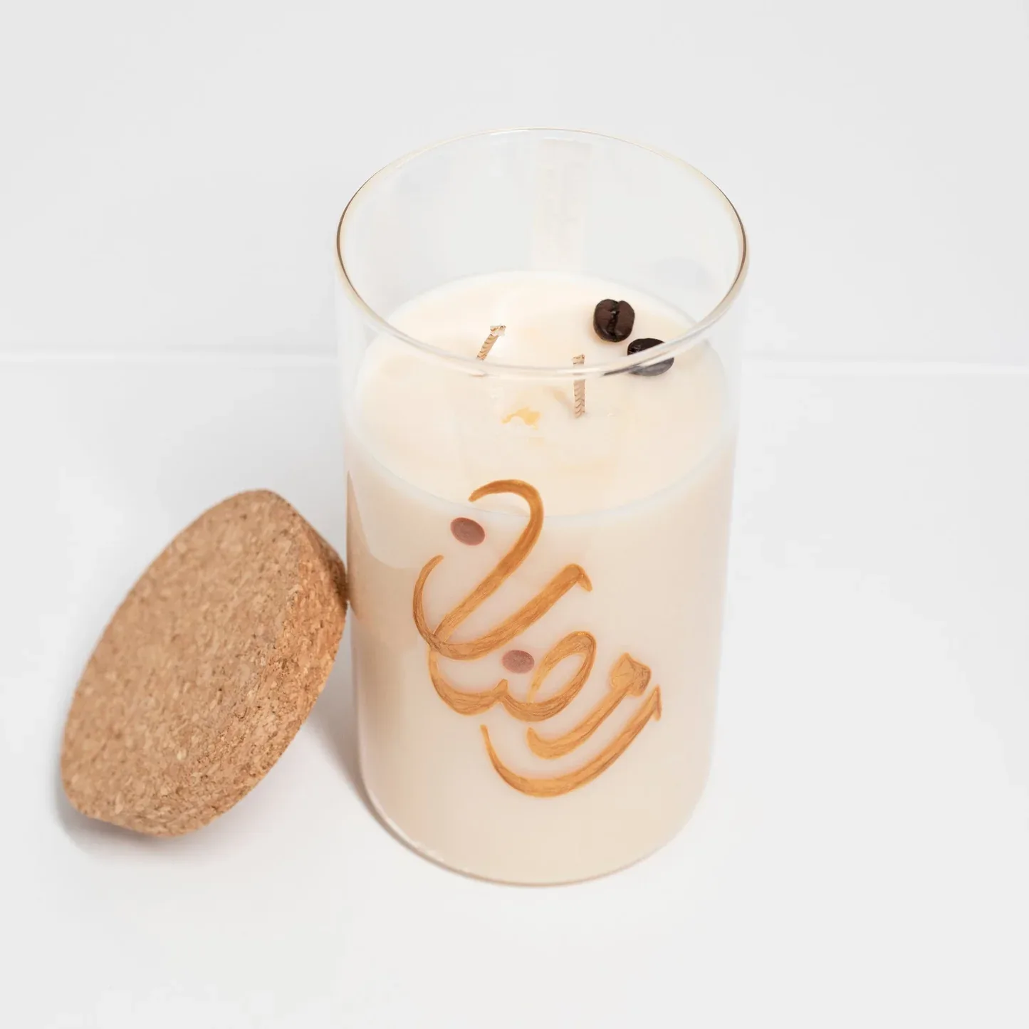 RAMADAN Candle in Tall Hand Painted Jar, 750ml