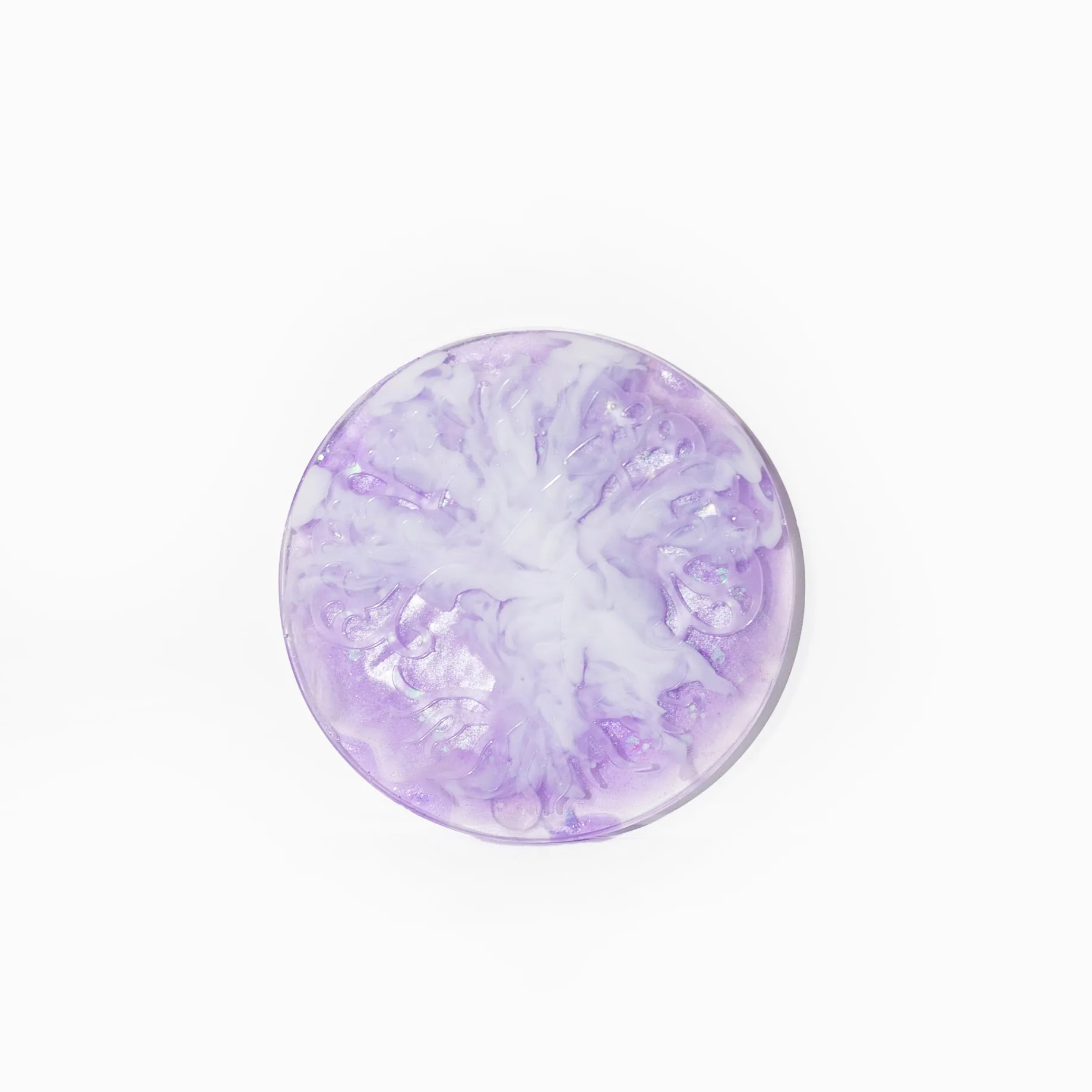 Resin Coaster, Tree of Life, Lavender Collection