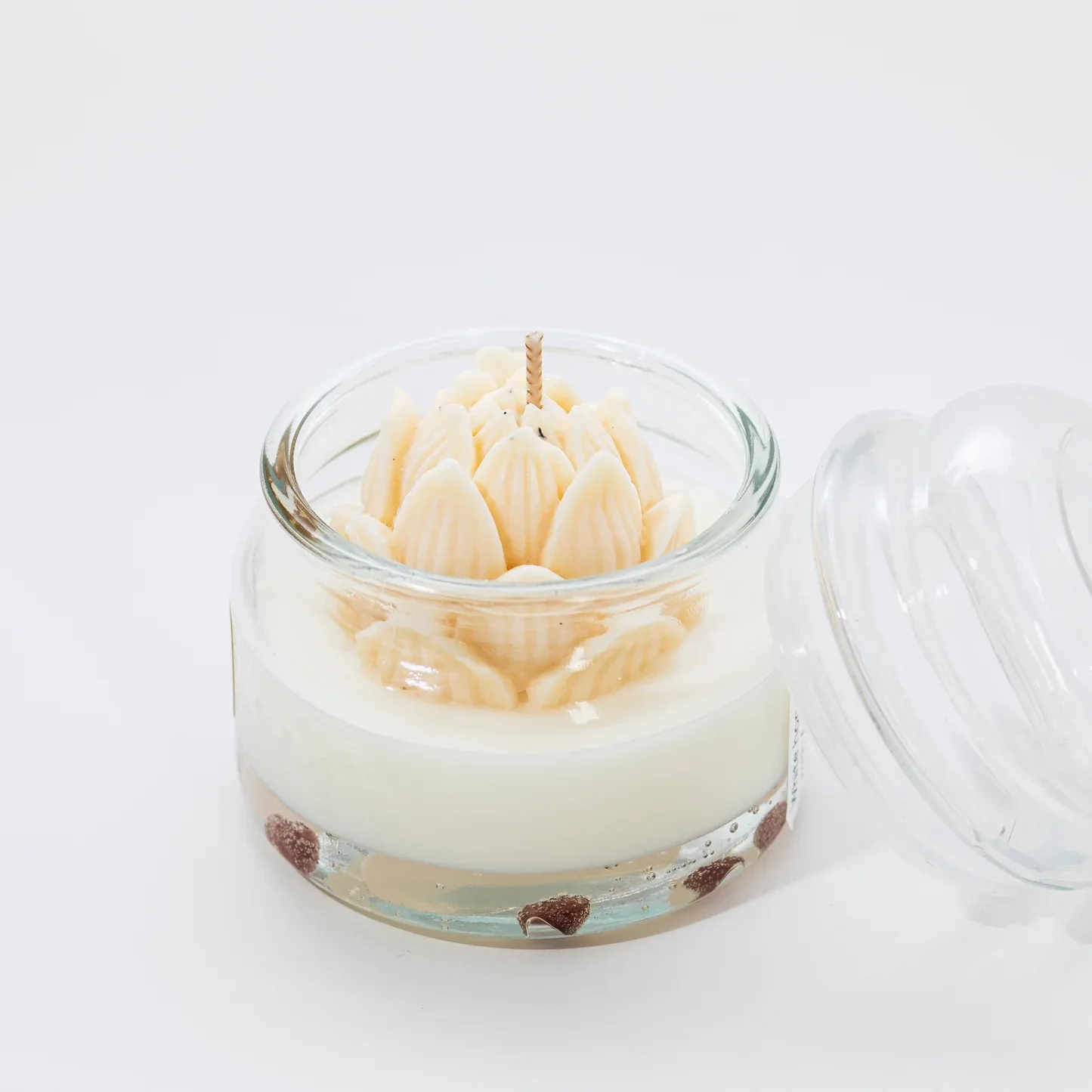 SERENITY Candle with Crystals, 350ml