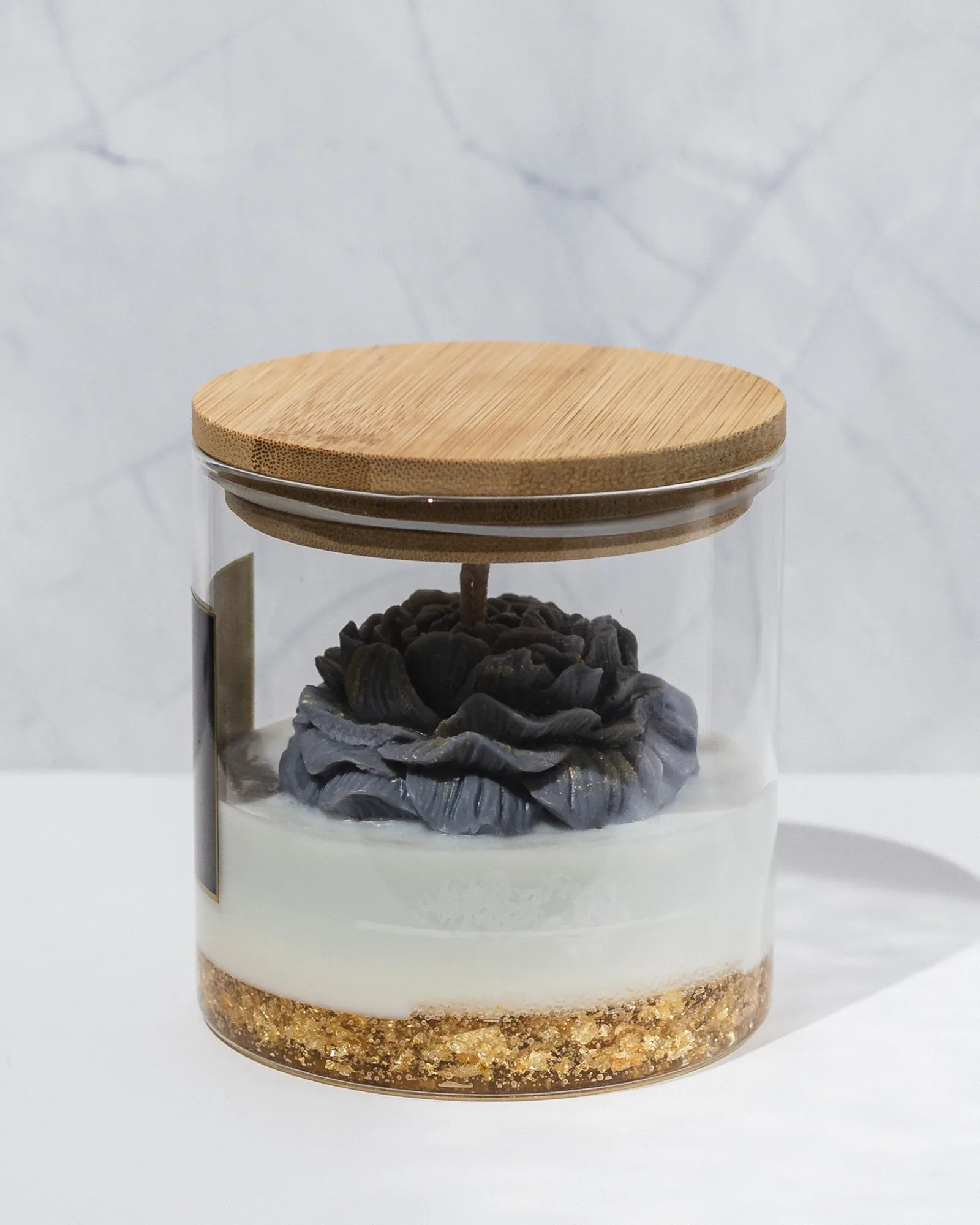 ShantiSa Candle with Silk Scarf, 450 ml