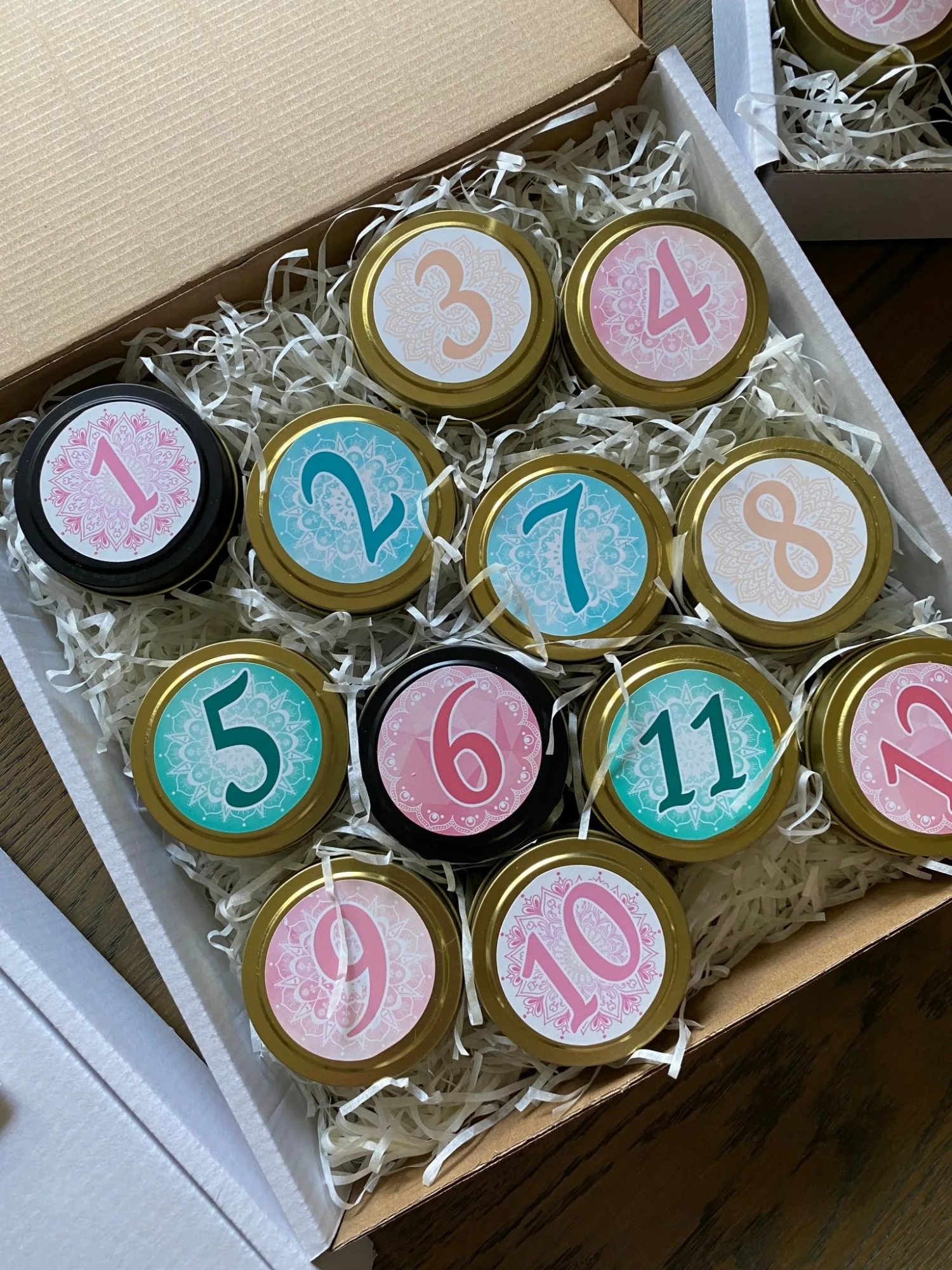 12 Days of Healing Candle Box