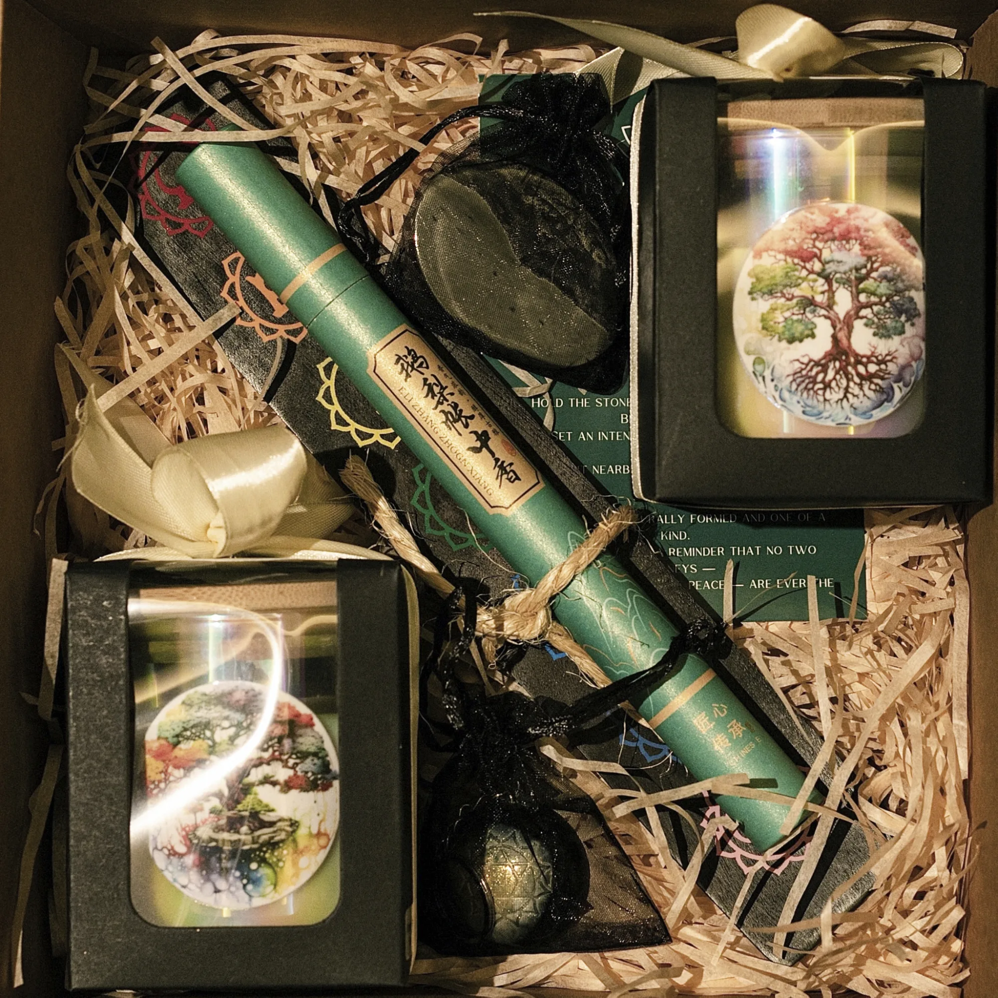 MEDITATION Candles Gift Box