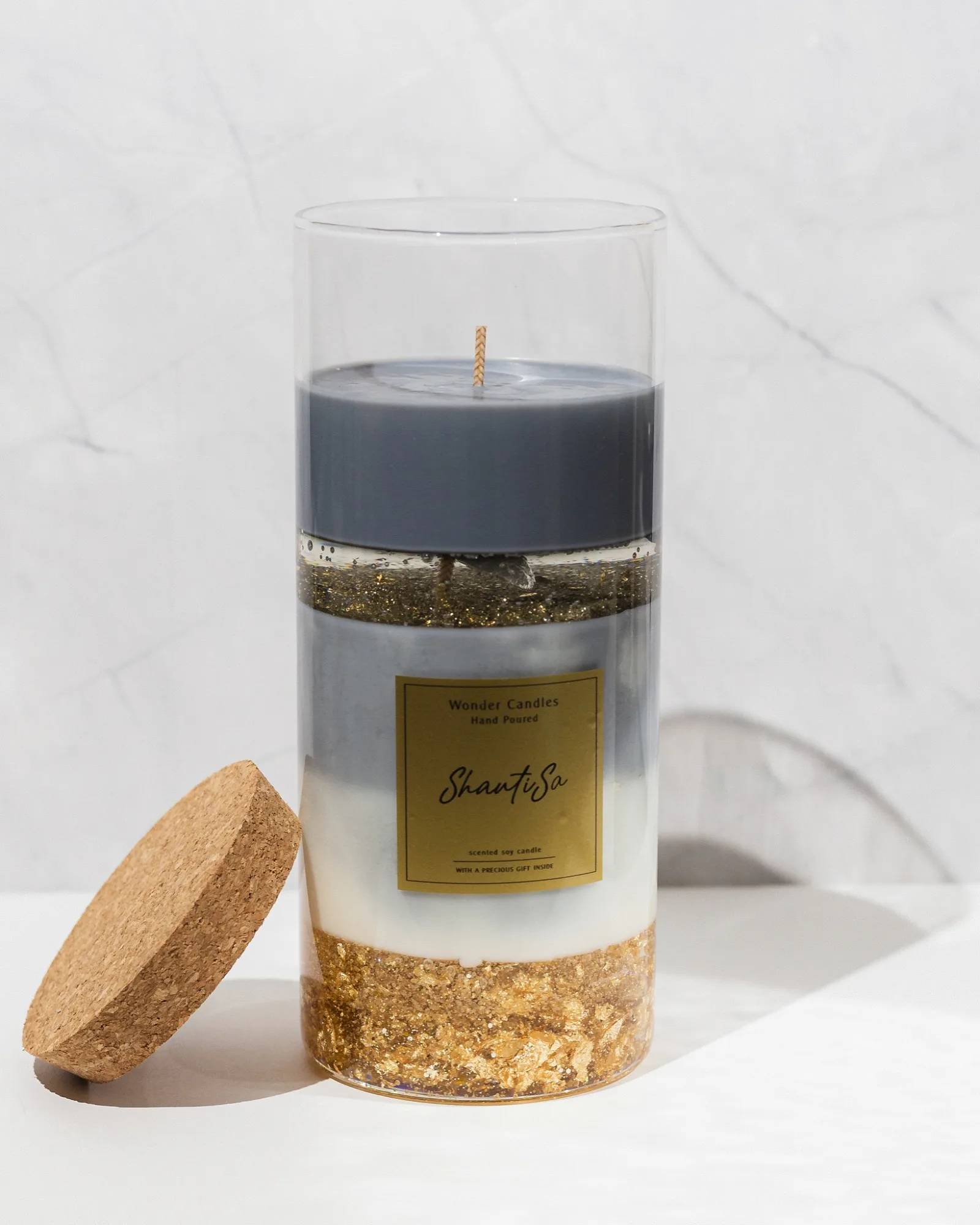 ShantiSa Tall Candle, 900ml